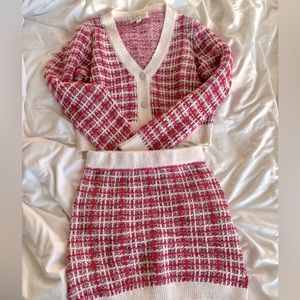 Pink set from miss selfridge size 8-10